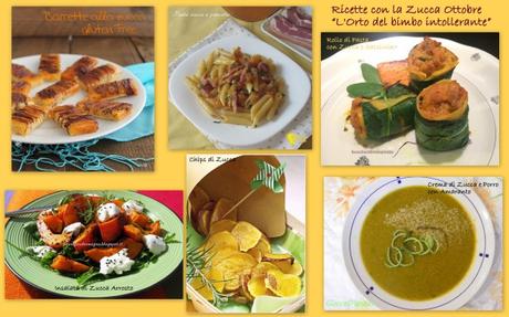 Vincitore di Ottobre per la Raccolta “L’Orto del bimbo intollerante” immagini raccolta ottobre zucca 1