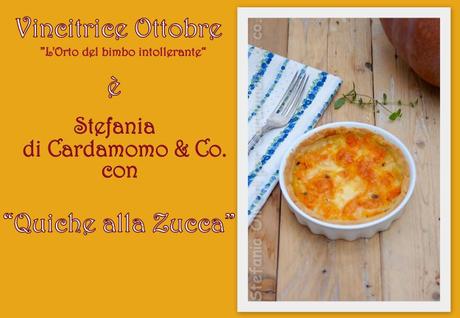 Vincitore di Ottobre per la Raccolta “L’Orto del bimbo intollerante” vincitrice