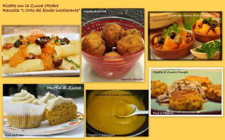 Vincitore di Ottobre per la Raccolta “L’Orto del bimbo intollerante” immagini raccolta ottobre zucca 2