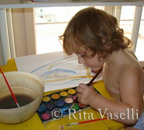 PAINTING WITH CHILDREN / DIPINGERE CON I BAMBINI