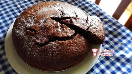 torta caffè e cioccolato senza burro