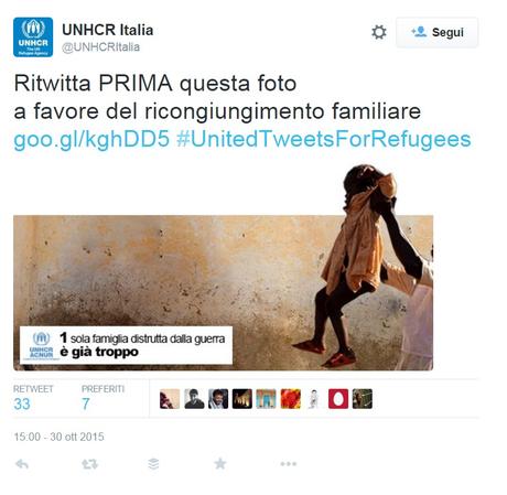 UNHCR: United Tweets For Refugees