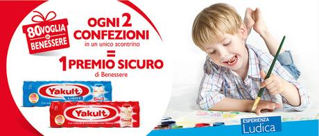 80 voglia di benessere: vinci un'esperienza di benessere con Yakult