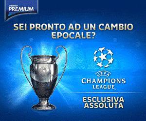Premium Mediaset, Champions 4a giornata - Programma e Telecronisti