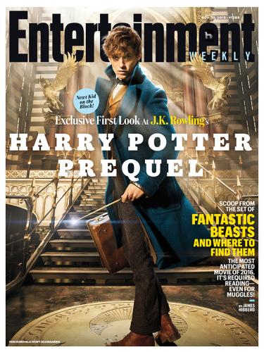 News | La copertina di EW dedicata al Prequel di Harry Potter beasts-ew-1389-cover