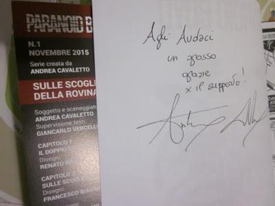 Lucca 2015 - Gli acquisti e le dediche Audaci