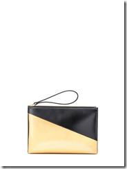 Marni Clutch Gold Black Marni Clutch Gold Black