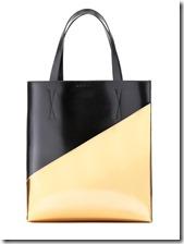 Marni Museo Bag Gold Black Marni Museo Bag Gold Black