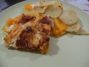 Quiche di patate e zucca senza glutine