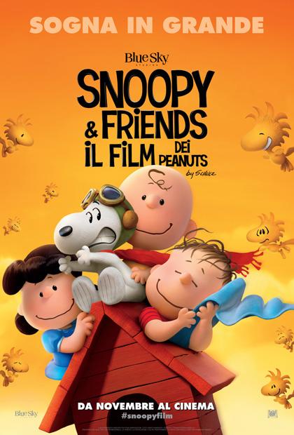 Locandina italiana Snoopy & Friends – Il film dei Peanuts