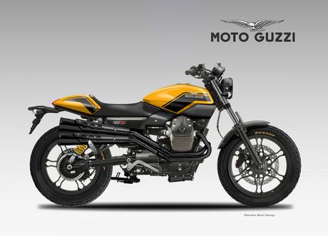 Design Corner - Moto Guzzi V7X by Oberdan Bezzi