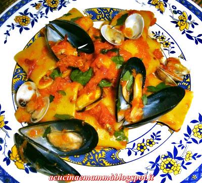 Paccheri di Gragnano con zucca e cozze