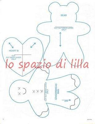 Ago & Filo: schemi per decorazioni natalizie / Needlecraft: Christmas sewing templates