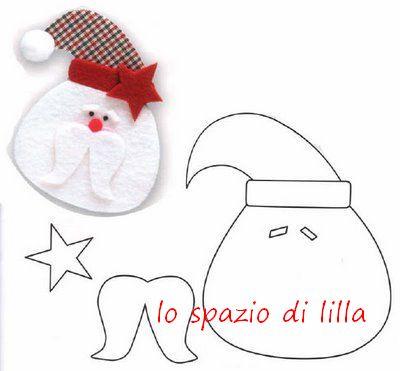 Ago & Filo: schemi per decorazioni natalizie / Needlecraft: Christmas sewing templates