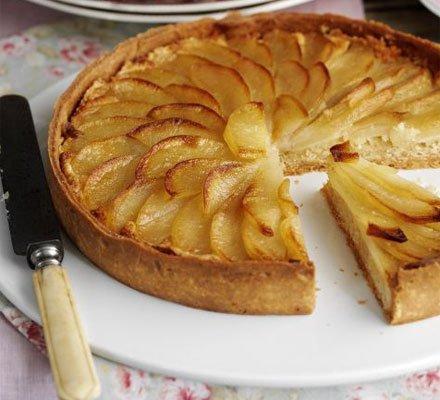 Crostata pere e frangipane