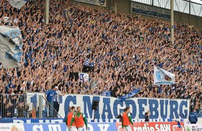 (VIDEO)Incredible atmosphere from all fans, in Magdeburg vs Preußen Münster 07.11.2015