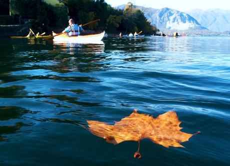 Sunny lakeside Sunday