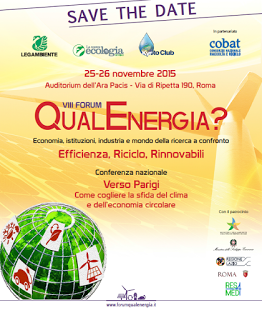 Quale Energia? Industria, istituzioni, economia e ricerca a confronto a Roma