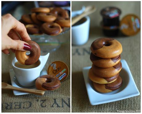 Mini ciambelline bigusto | Two flavors mini donuts