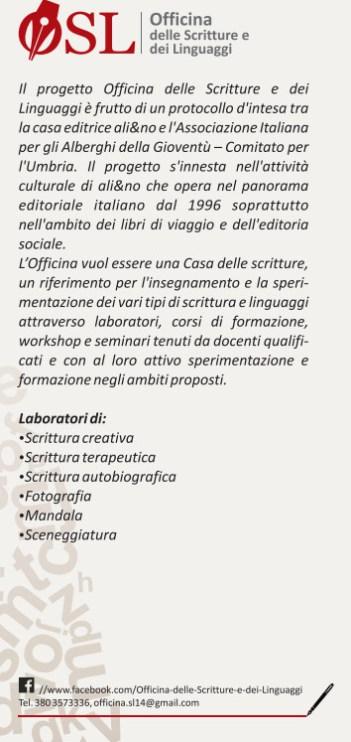 PAROLE EVOLUTE, laboratorio di scrittura terapeutica condotto da SONIA SCARPANTE, 21/22 novembre, 12/13 dicembre 2015