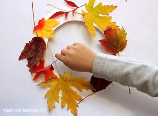 Idee creative con le foglie
