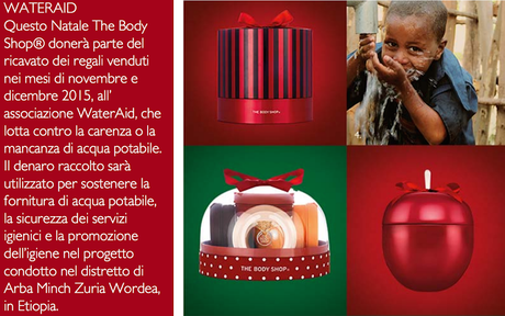 Xmas ideas: linea di natale di THE BODY SHOP