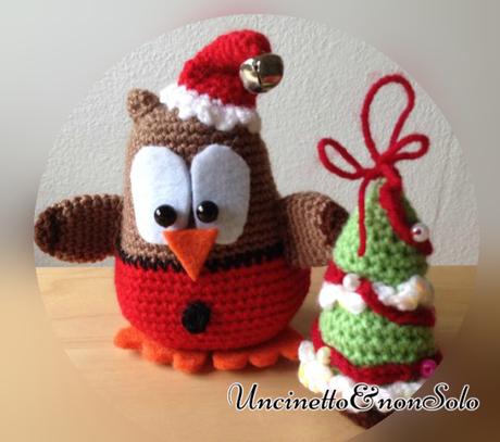 Gufetto natalizio: un’originale regalo natalizio. 12244015_859953324118465_250258701_n