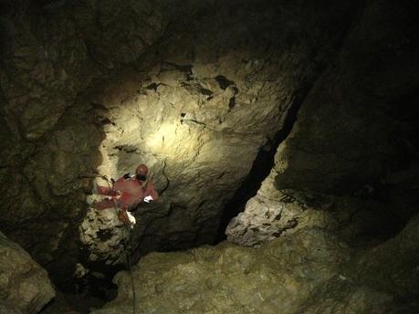 LA LACA A NORD DEL PASSO DI MENNA DIVENTA UN ABISSO la partenza di Gargantua, P145