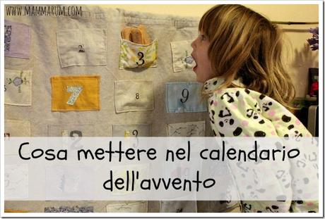 Cosa mettere nel calendario dell’Avvento