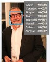 Da Microsoft: riconoscimento delle emozioni del viso, quindi per il marketing...