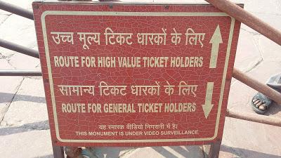 Taj Mahal, come saltare le code con l''high value ticket'