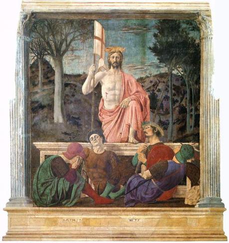 piero della francesca, resurrezione, 1463-65, pinacoteca, sansepolcro