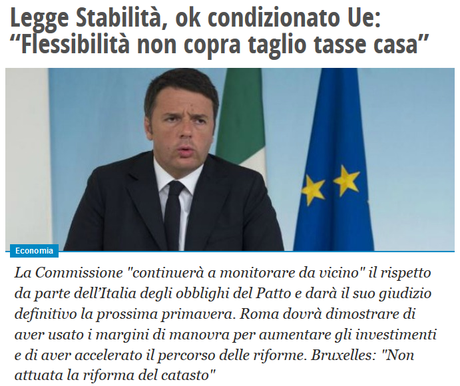 Nuovo, epocale successo internazionale del renzino