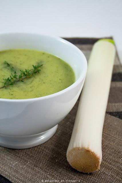 Vellutata di porri e zucchine / Leek and zucchini cream soup recipe