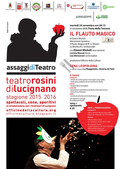 Il flauto magico al Teatro Rosini di Lucignano