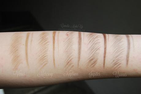 Nabla Cosmetics Brow Divine • Review & Swatches