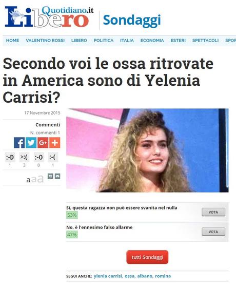 Engagement de Noantri Sondaggio Libero
