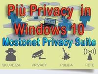 Mostonet Privacy Suite - Per PC Windows