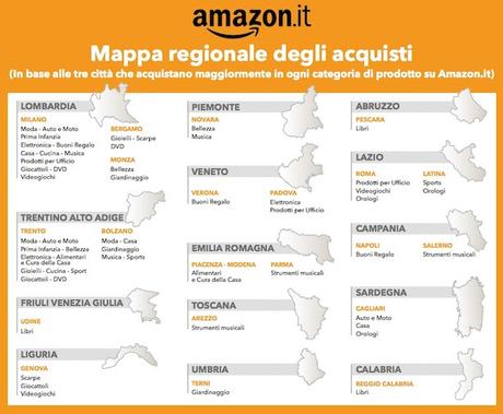 Mappa Regionale Amazon