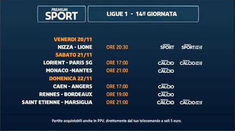 Calcio Estero Premium Mediaset - Programma e Telecronisti 20 - 22 Novembre Calcio Estero Premium Mediaset - Programma e Telecronisti 20 - 22 Novembre