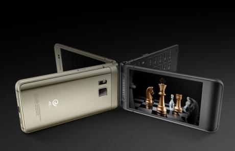 Samsung lancia il W2016: un Galaxy S6 versione flip phone con due display Samsung lancia il W2016: un Galaxy S6 versione flip phone con due display