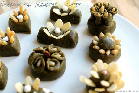 Gâteaux aux pistaches, la straordinaria pasticceria di Sfax (Tunisia) Gâteaux aux pistaches, la straordinaria pasticceria di Sfax (Tunisia)