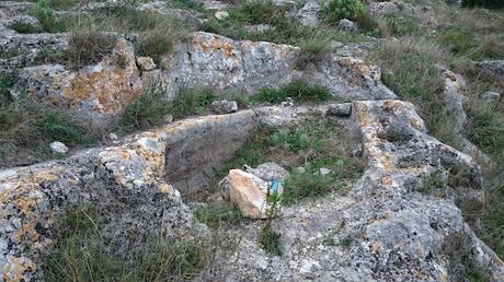 FOTOGALLERY: La necropoli di Monte Tabor a Vico del Gargano tra asfalto e rifiuti