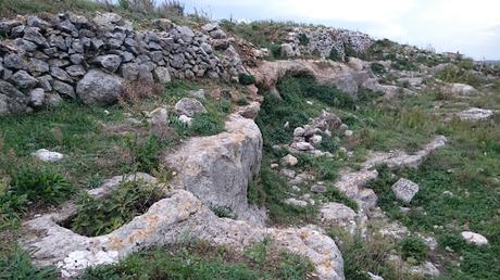 FOTOGALLERY: La necropoli di Monte Tabor a Vico del Gargano tra asfalto e rifiuti