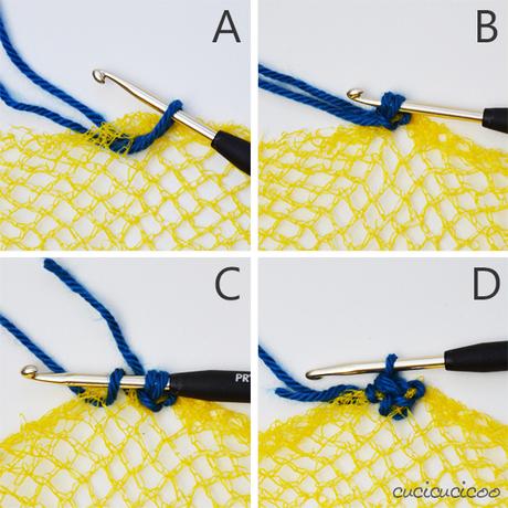 Tutorial fai da te: crea borse a tracolla per bambini con il riciclo delle retine di frutta e l’uncinetto! Un regalo carino da fare in un’oretta, perfetto per la raccolta di tesori trovati in natura! www.cucicucicoo.com