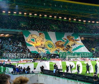 (VIDEO)Sporting Lisbon's fans vs  Benfica  21.11.2015