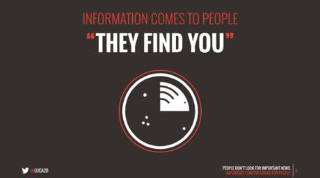 Information overload, come le notizie più importanti trovano il loro pubblico Information overload, come le notizie più importanti trovano il loro pubblico