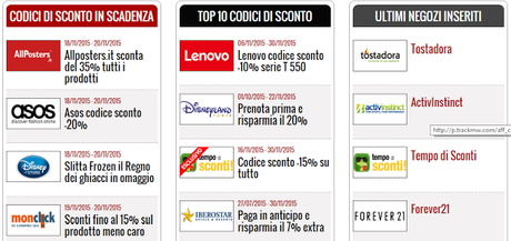 PILLOLE: Parliamo di CodiceRisparmio.it !