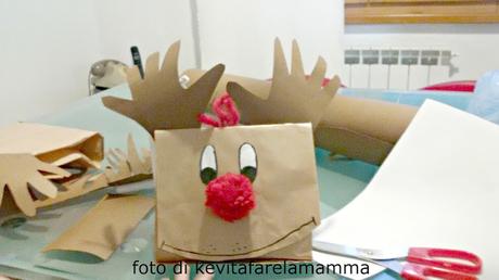 Confezioni natalizie di Rudolph, la renna dal naso rosso