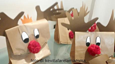 Confezioni natalizie di Rudolph, la renna dal naso rosso